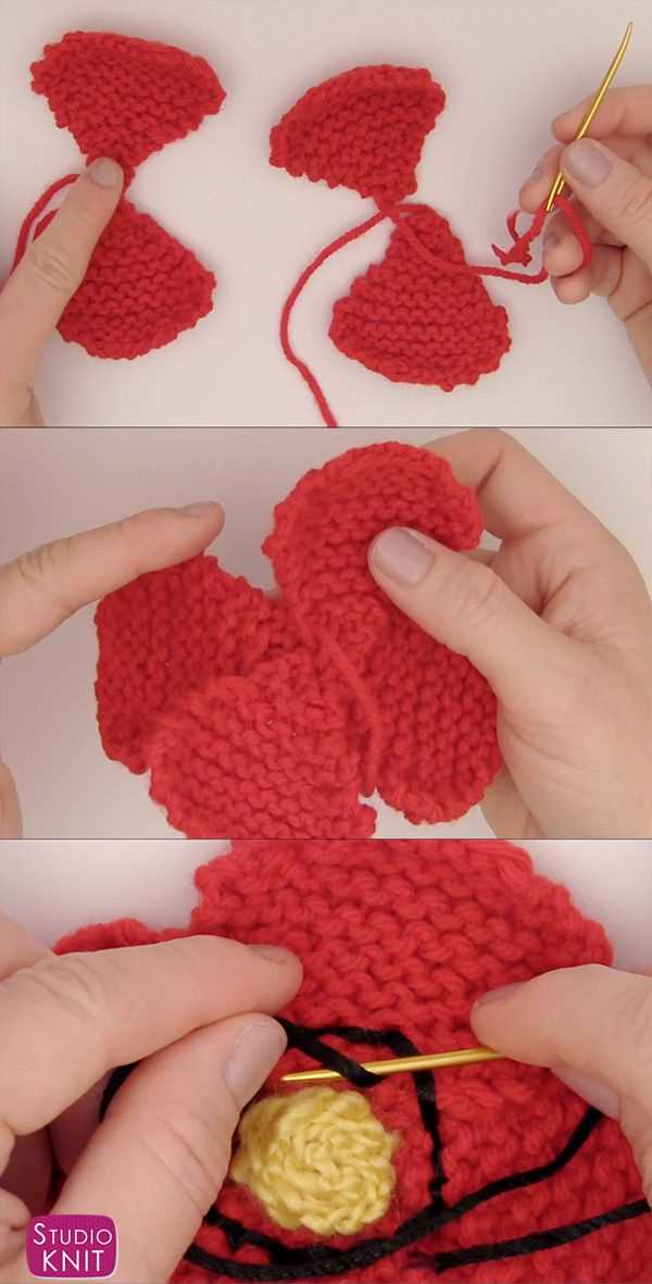 Free poppy knitting patterns to download