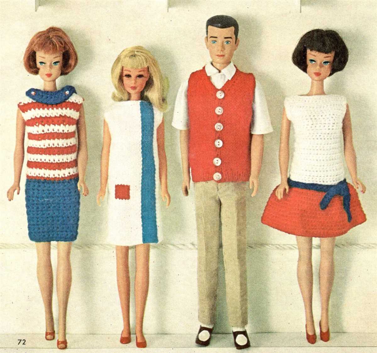 Free printable knitting patterns for barbie dolls
