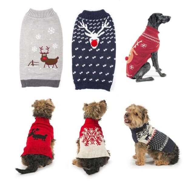 Knitting pattern for dog christmas jumper