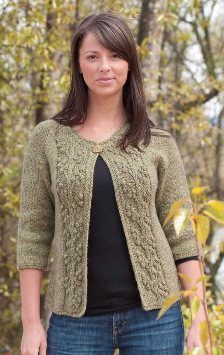 Knitting patterns ladies jackets