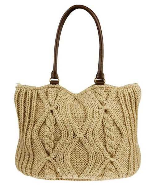 Knit handbag pattern