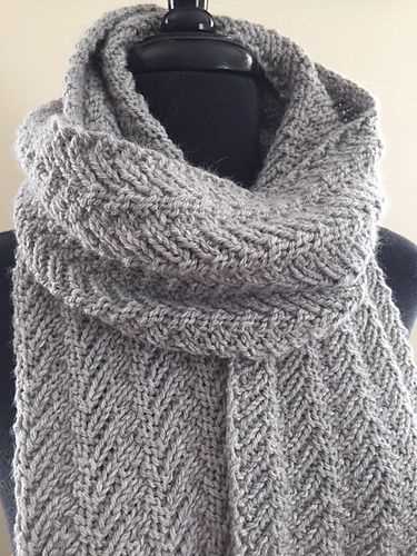 Knit Your Own Stylish Scarf with These Mens Knitting Patterns Mens scarf knitting patterns