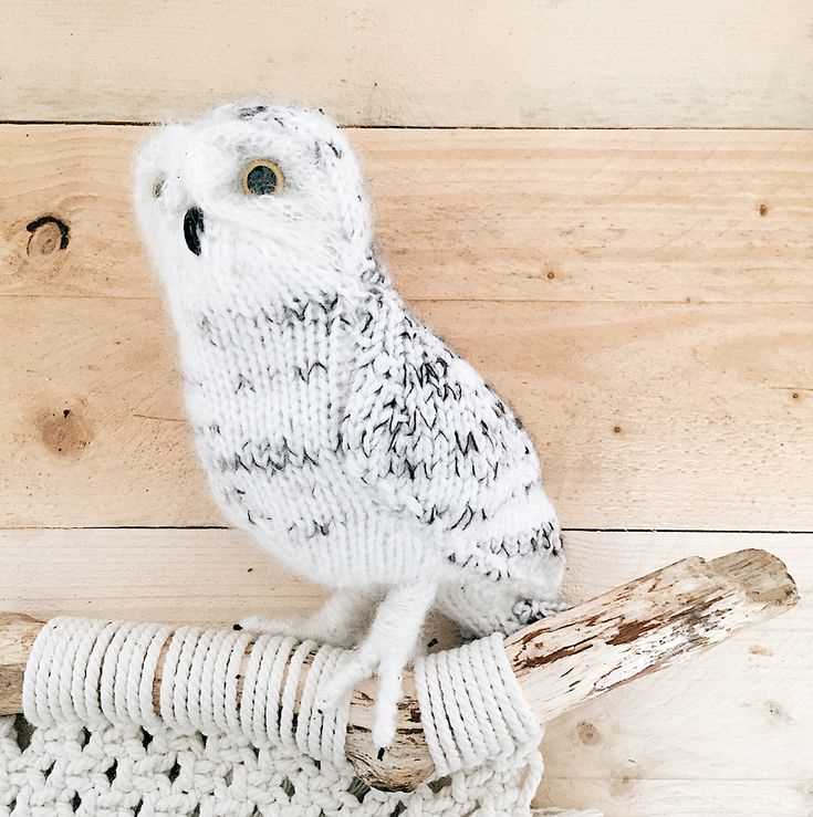 Free snowy owl knitting pattern