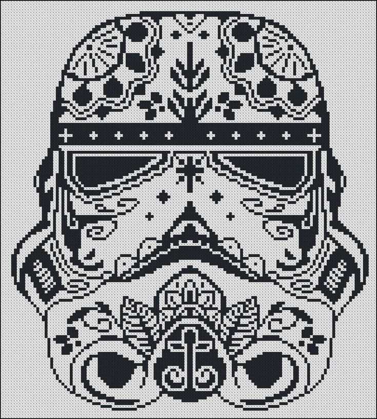 Darth vader knit hat pattern