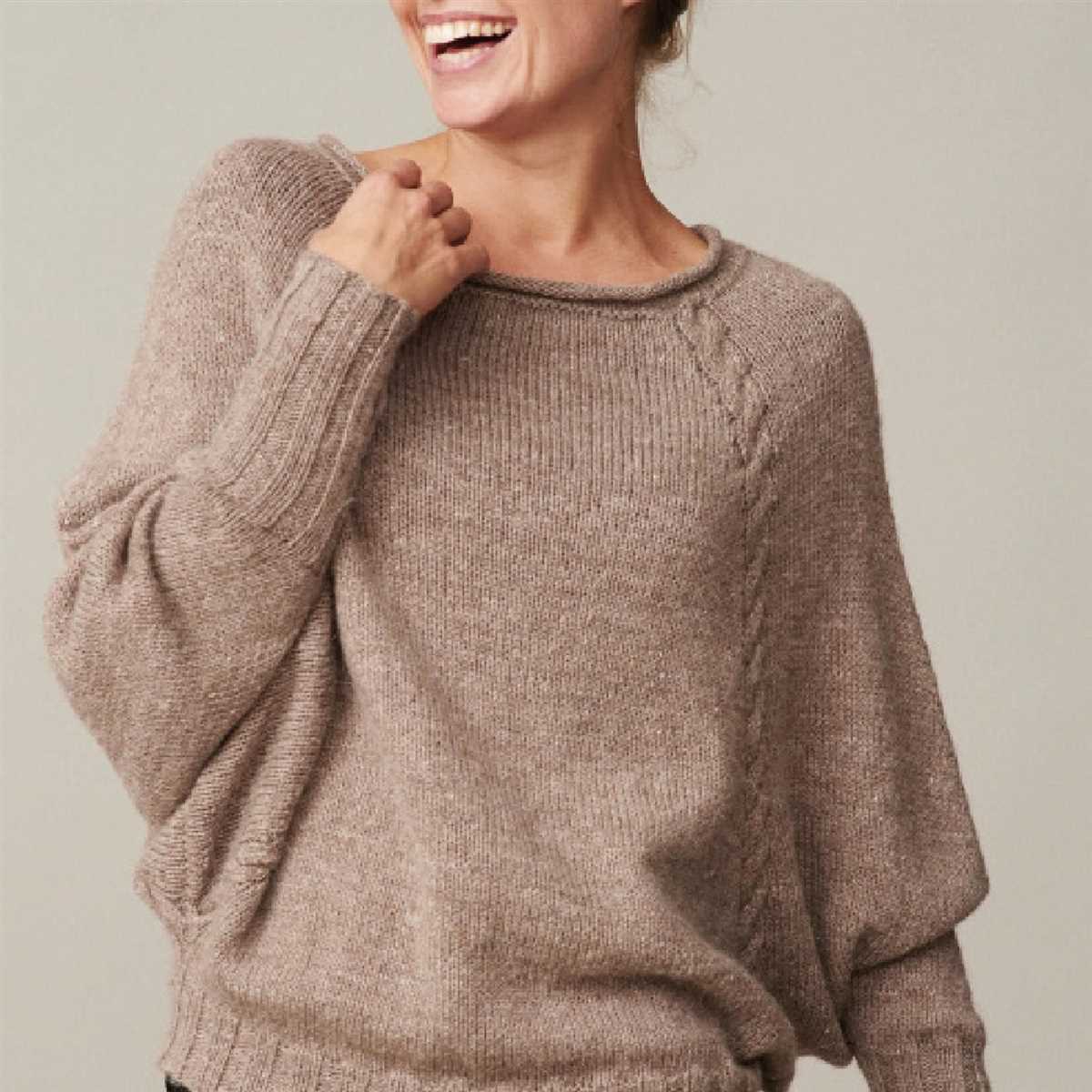 Dolman sleeve knitting pattern