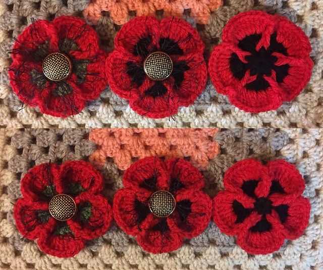 Knitting pattern for poppy