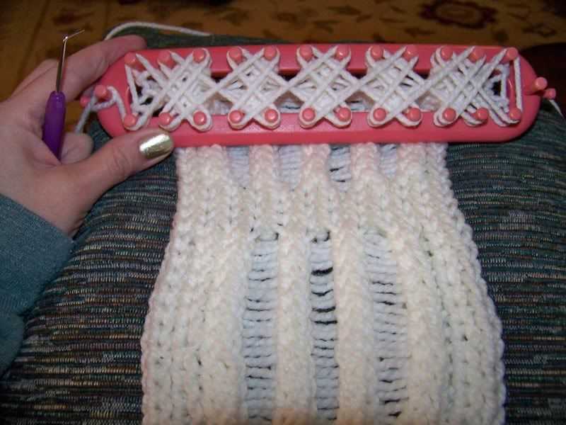 Patterns for loom knitting