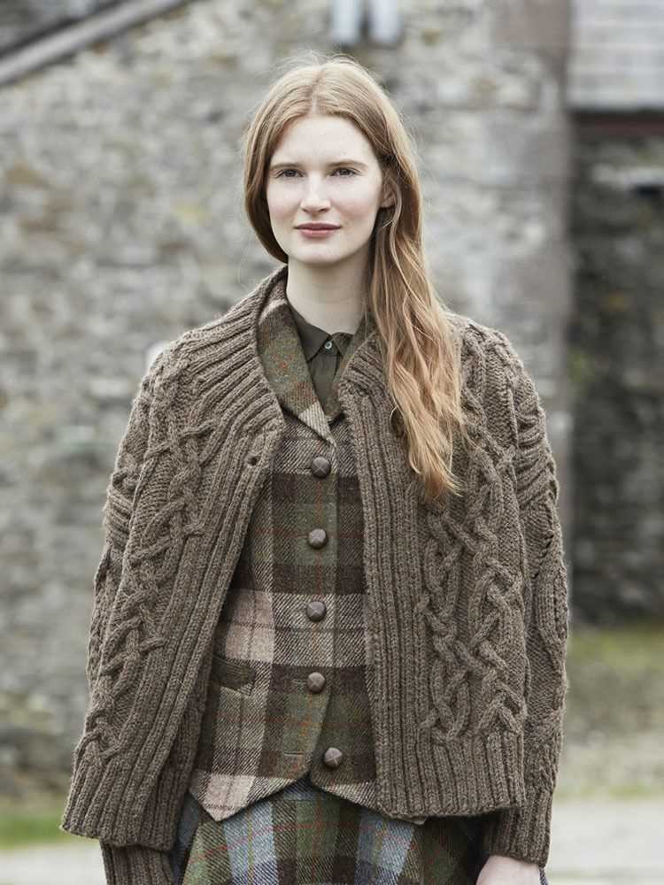 Irish cardigan knitting pattern