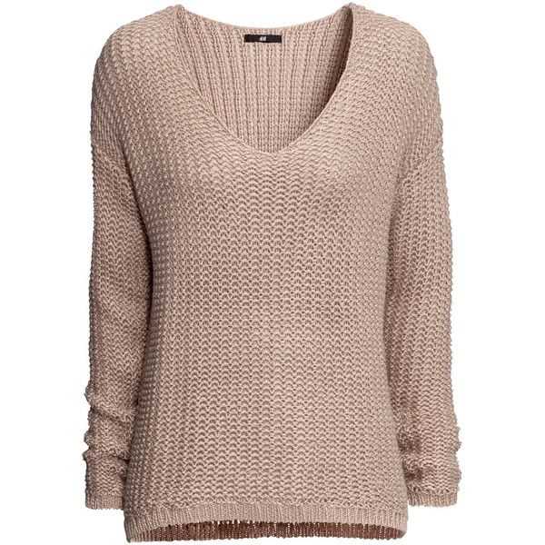 Women's v neck sweater knitting pattern