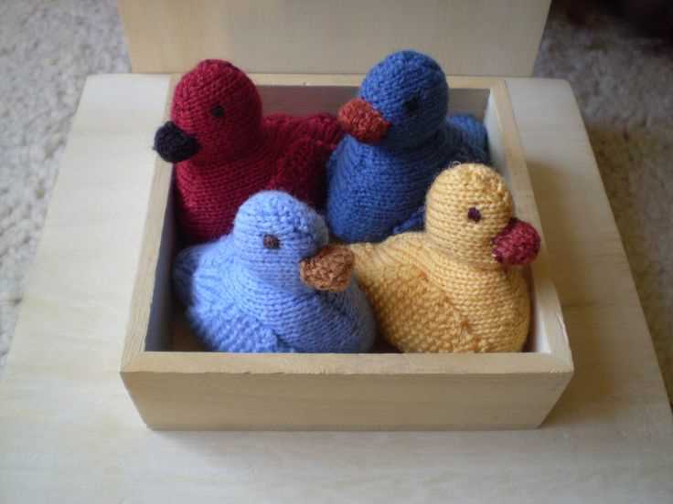 Duck knitting pattern