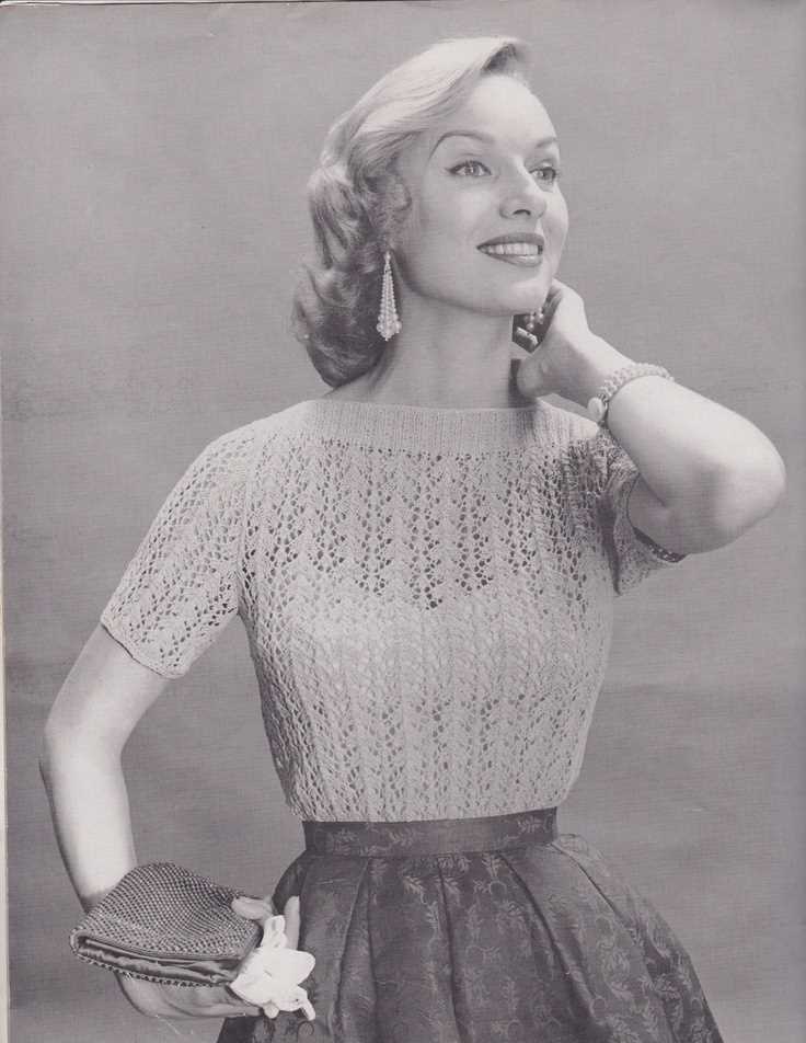 Free vintage knitting patterns for ladies