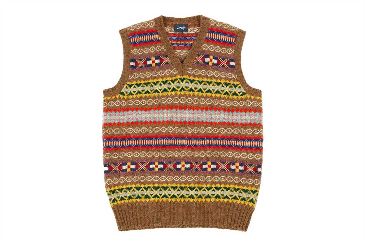 Free knitting pattern for sleeveless jumper