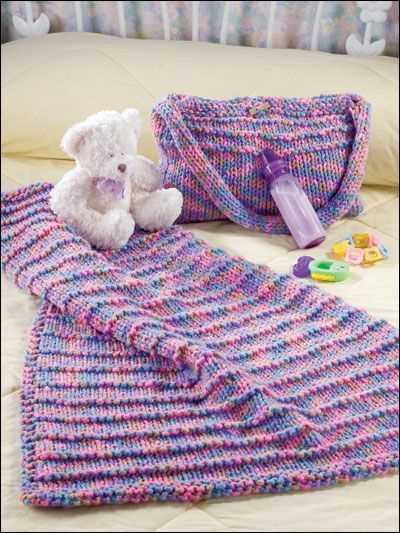 Duck blanket knitting pattern