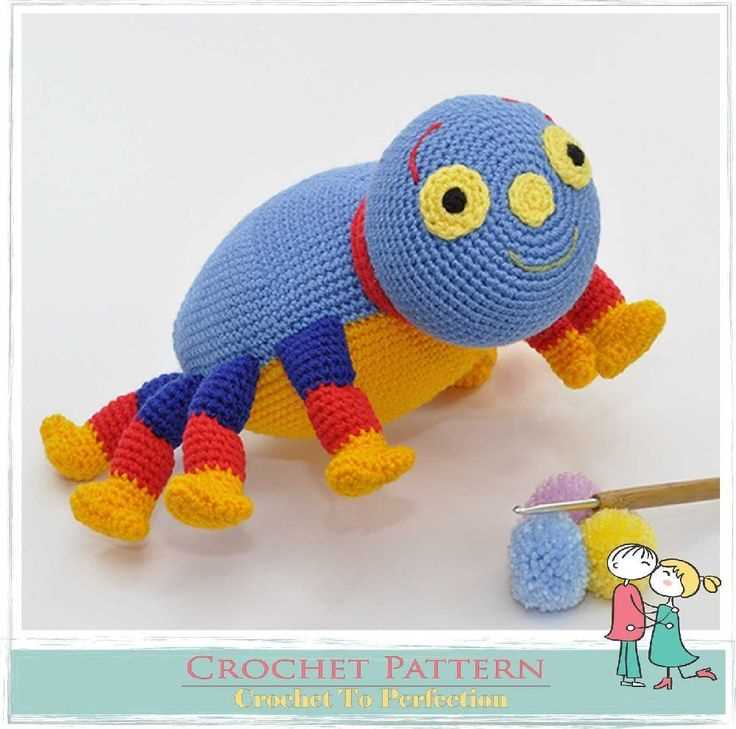 Free woolly spider knitting pattern