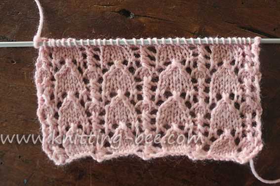 Free snowdrop knitting pattern
