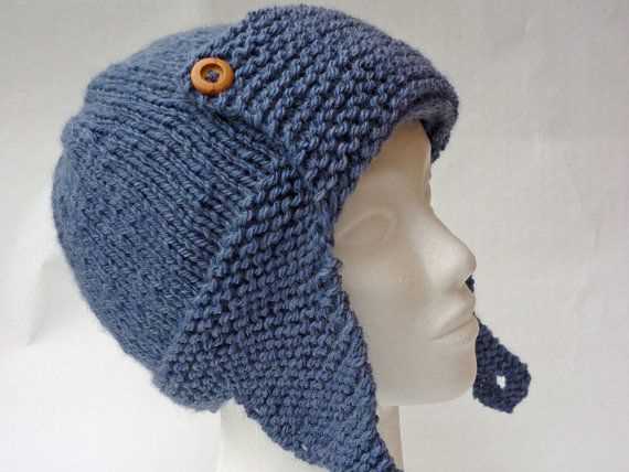 Free aviator knit hat pattern