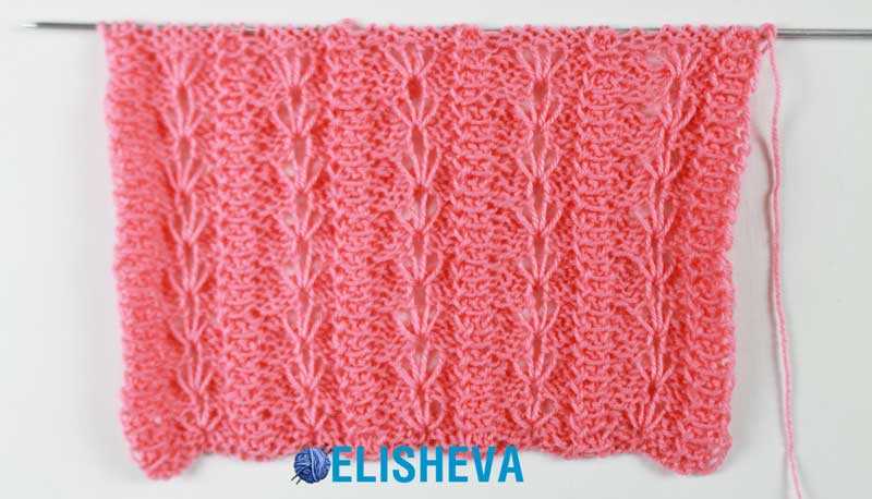 Free snowdrop knitting pattern