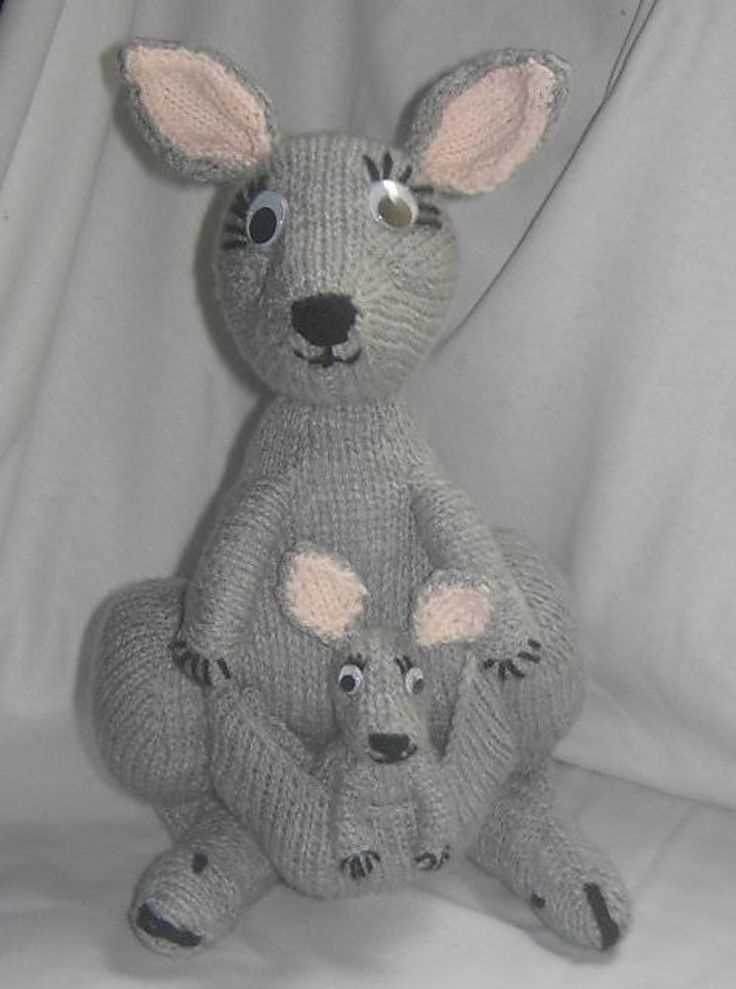Kangaroo knitting pattern