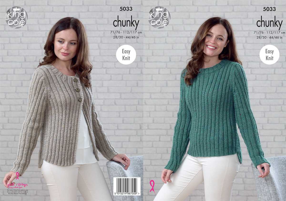 Sweater knitting patterns ladies