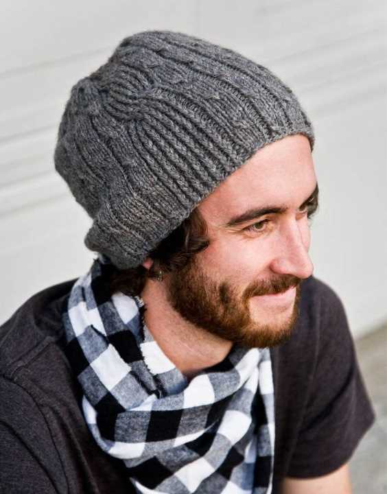 Men's knitted hats free patterns