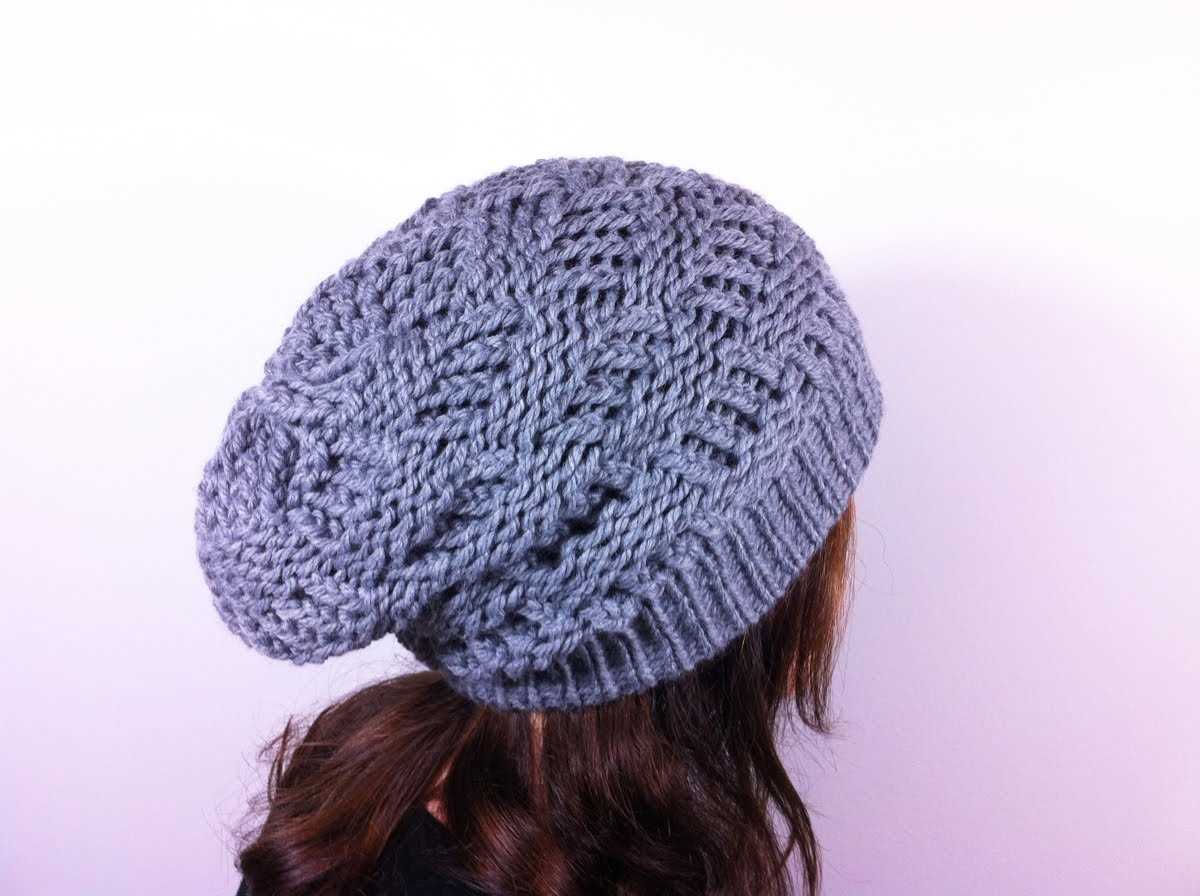 Knit and purl hat patterns