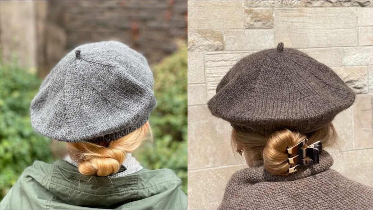 French beret knitting pattern