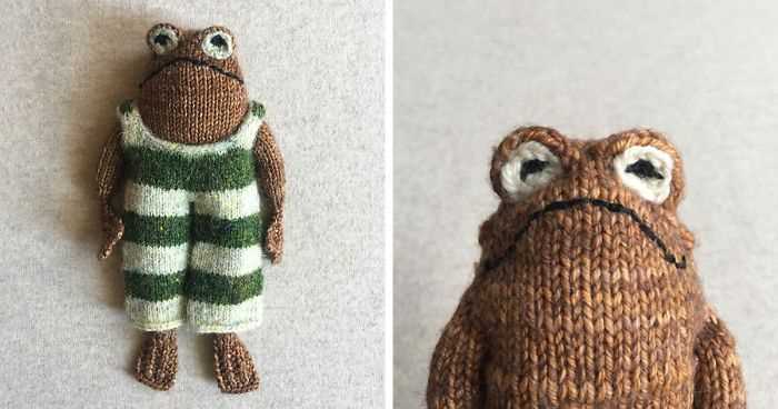 Frog sweater knitting pattern