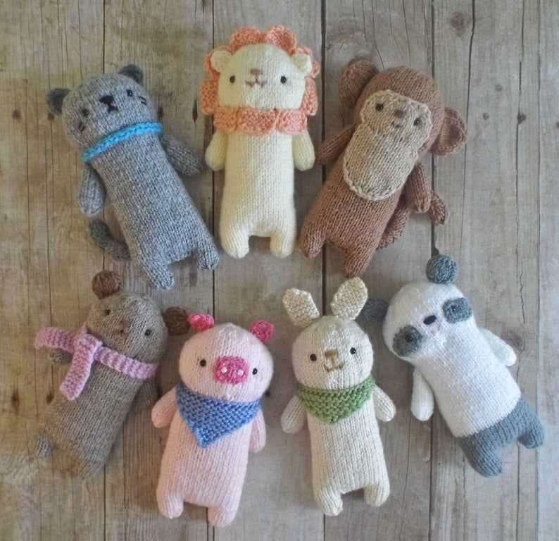 Knitting stuffed animal patterns