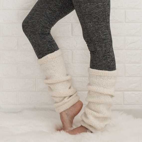 Leg warmer pattern knit in the round