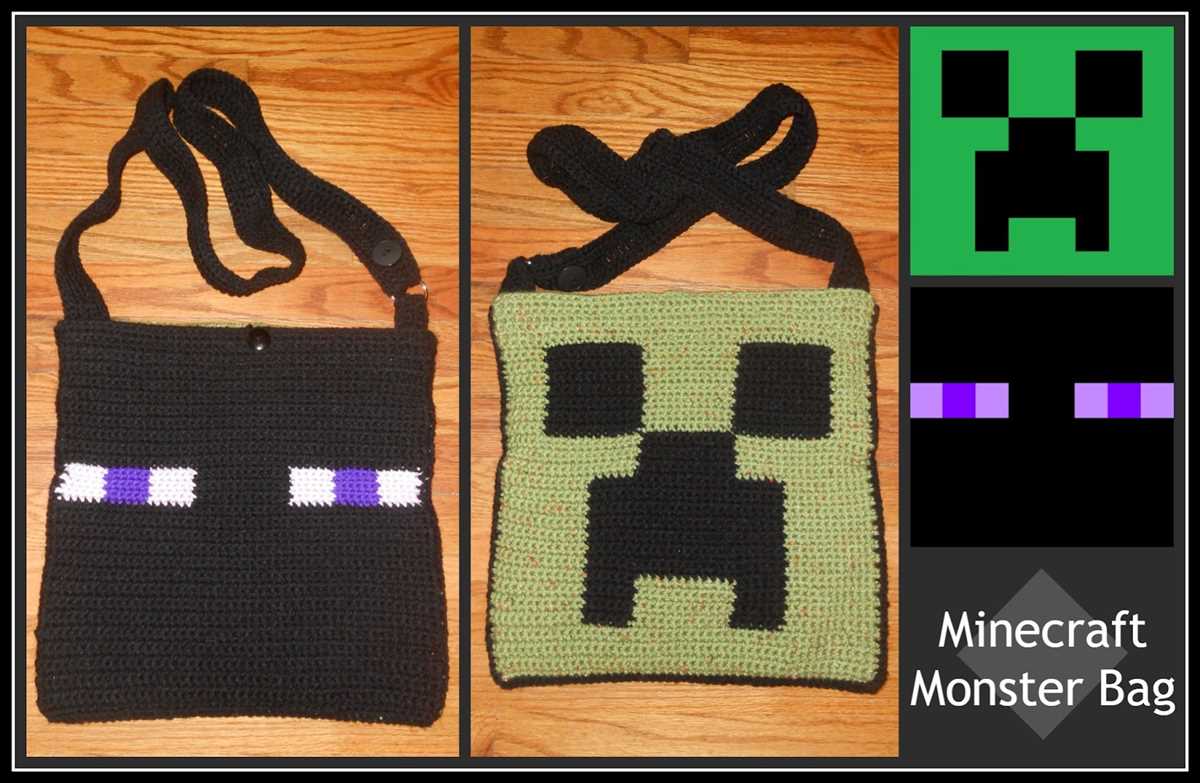 Minecraft knitting pattern jumper