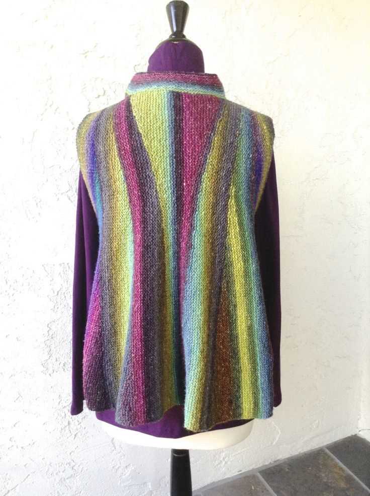 Sweater vest pattern knit