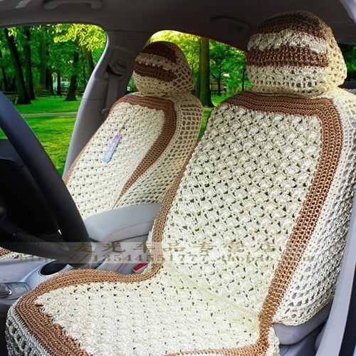 Car seat cover knitting pattern
