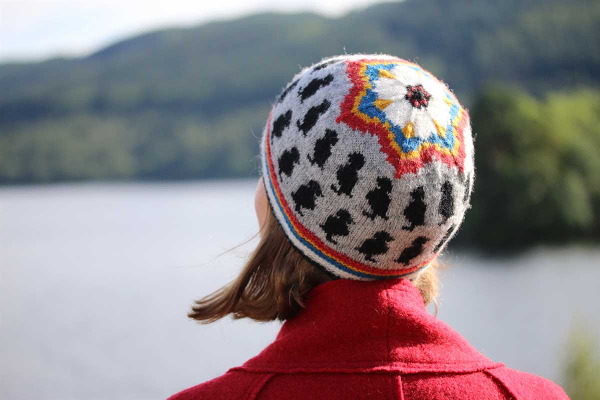 Garter stitch hat knitting pattern