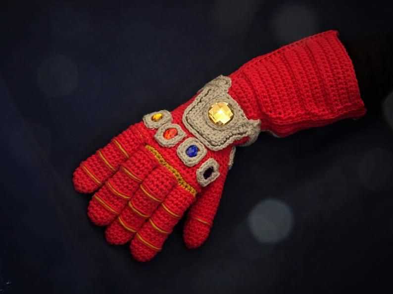 Gauntlet knitting pattern