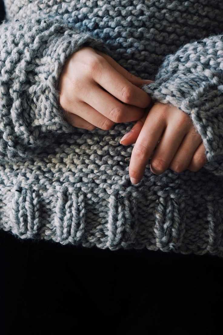Knit sweater patterns for bulky yarn