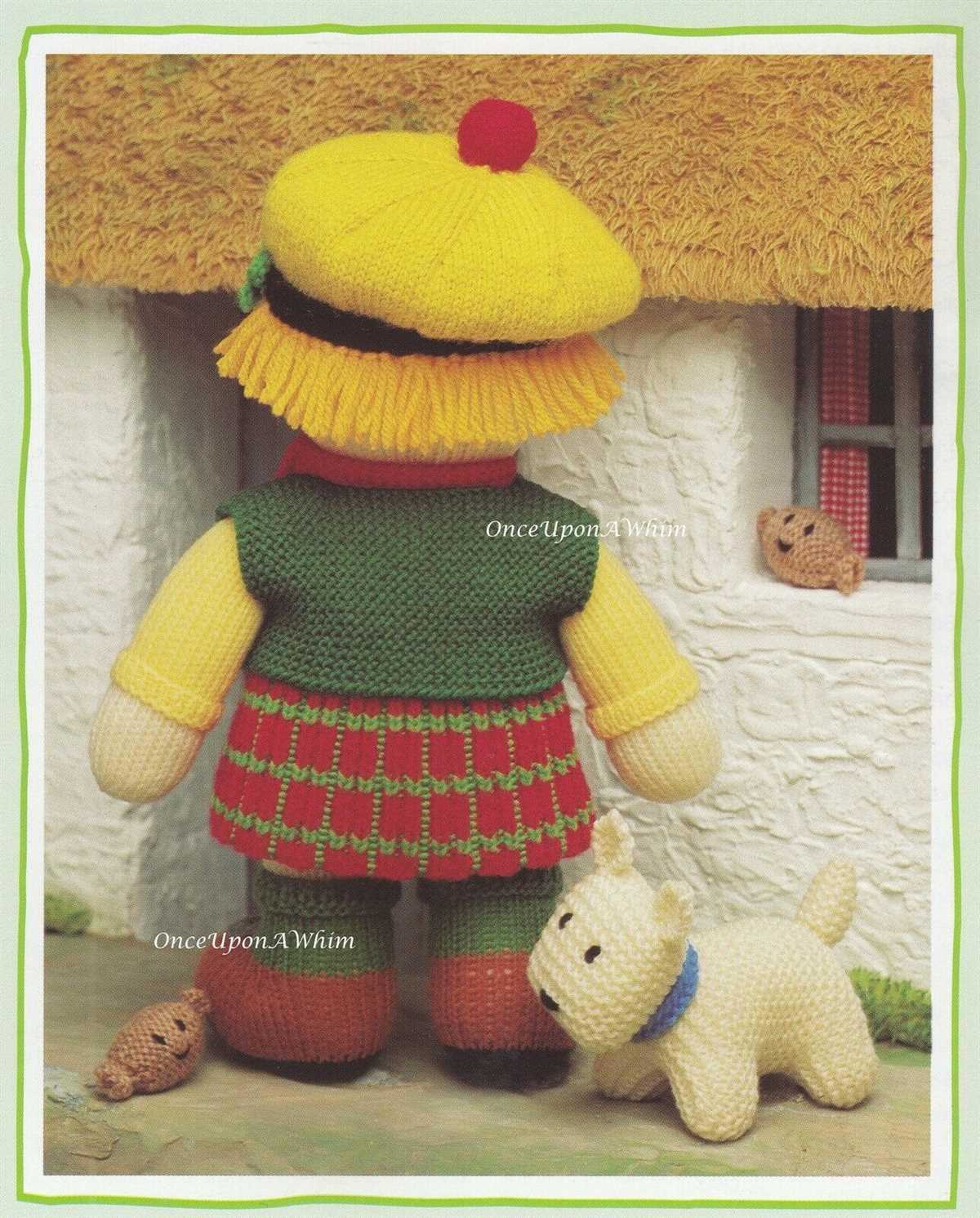 Knitting patterns toys jean greenhowe