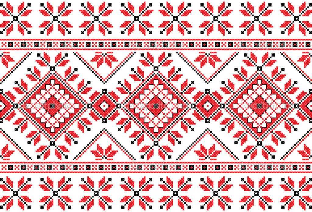 Folk knitting patterns