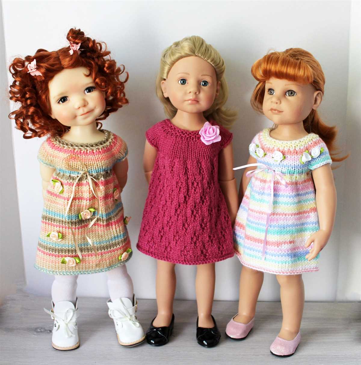 Free knitting patterns for 7 inch dolls