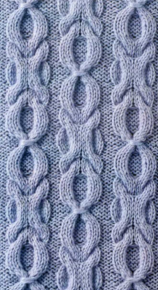 Knitting cable pattern