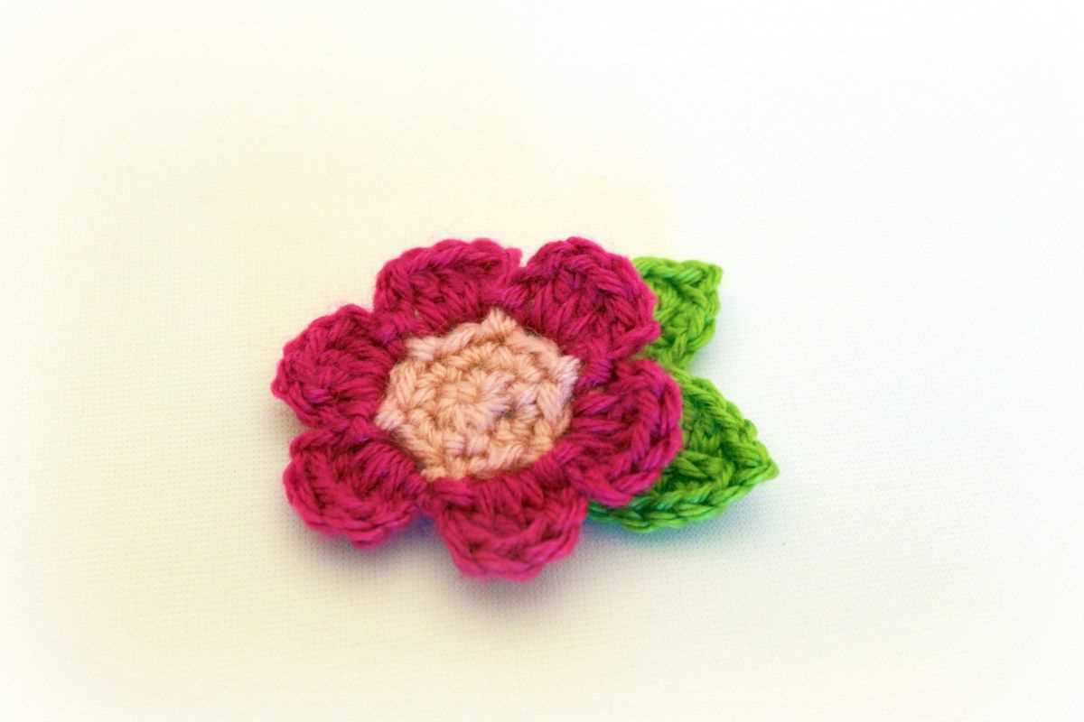Knit flowers free patterns