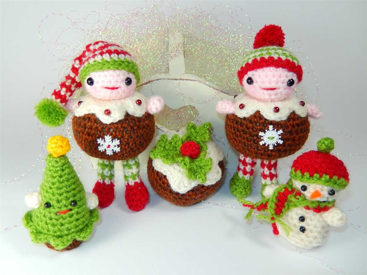 Knitted xmas pudding patterns