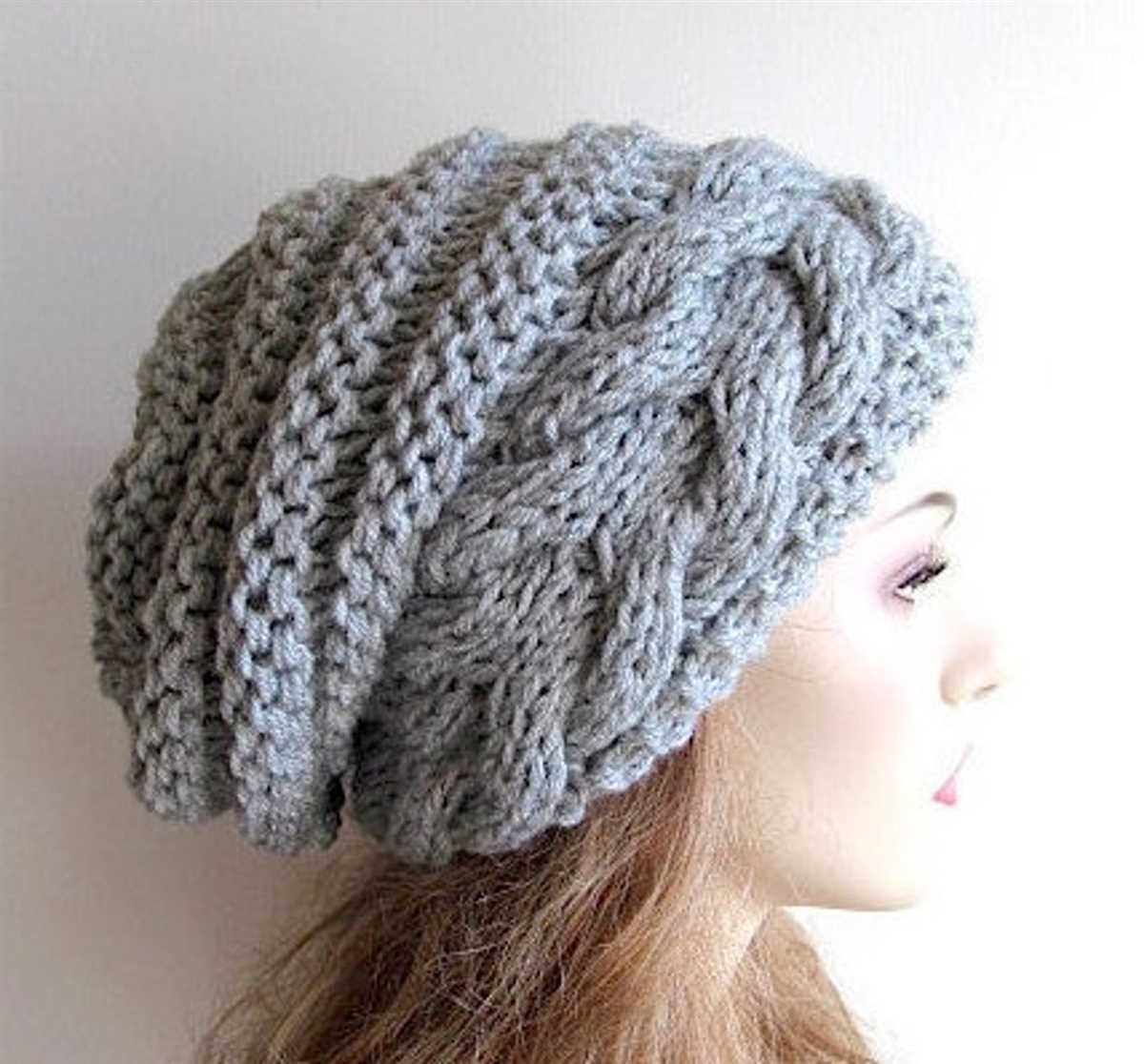 Create your own cozy and stylish hat with this chunky yarn knitting pattern Chunky yarn knit hat pattern