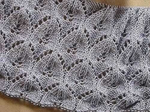 Lace capelet knitting pattern