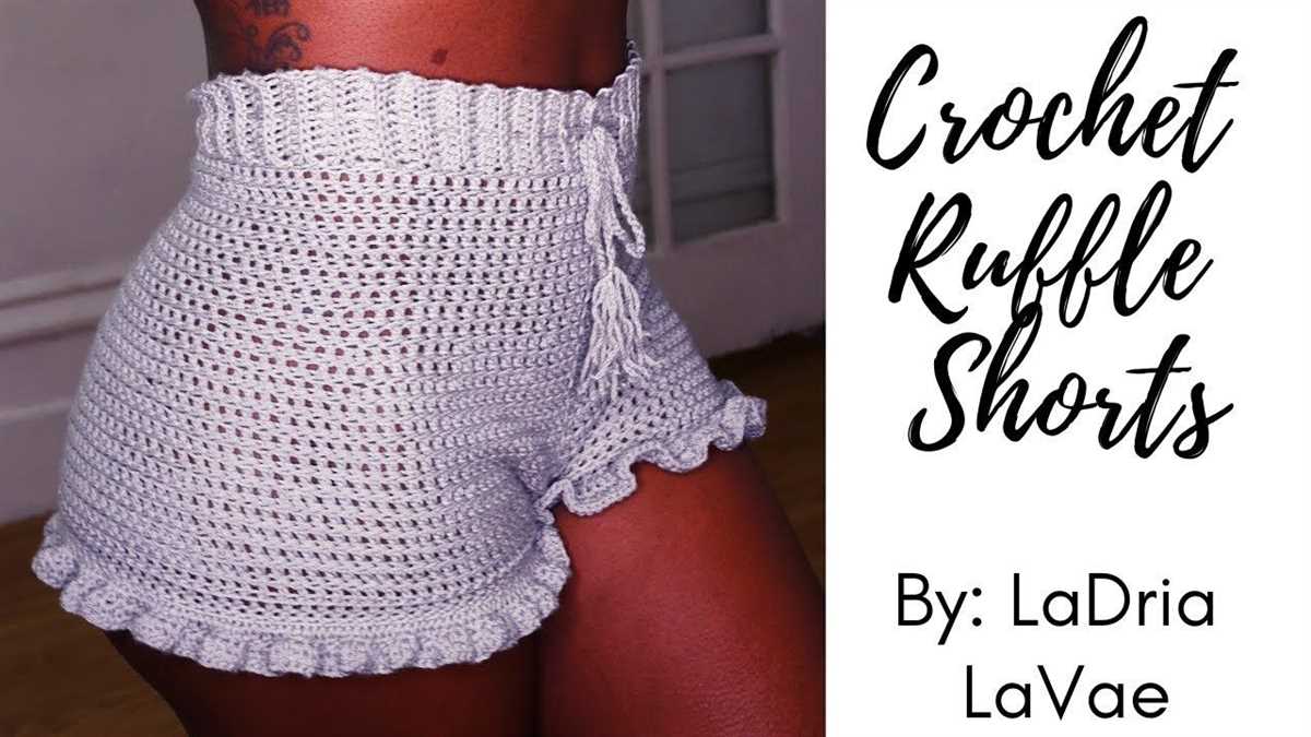 High waisted knit shorts pattern