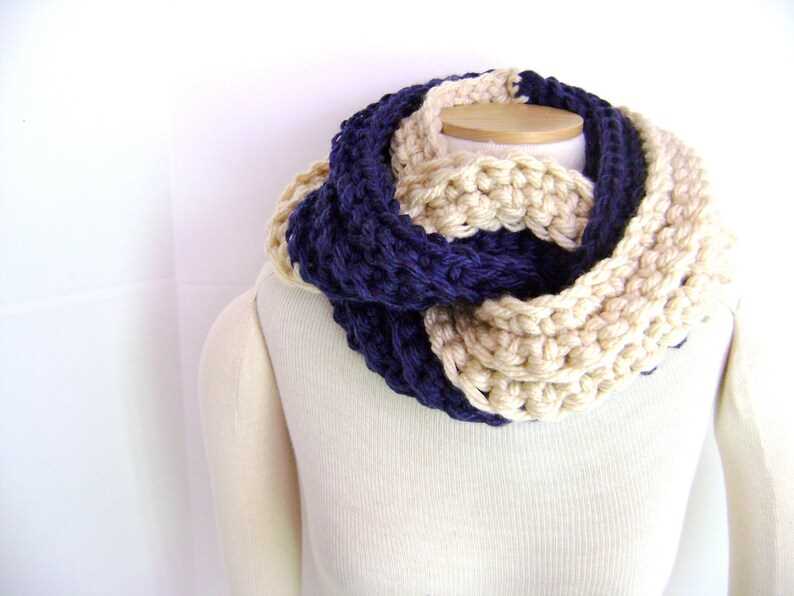 Knit scarf pattern chunky yarn