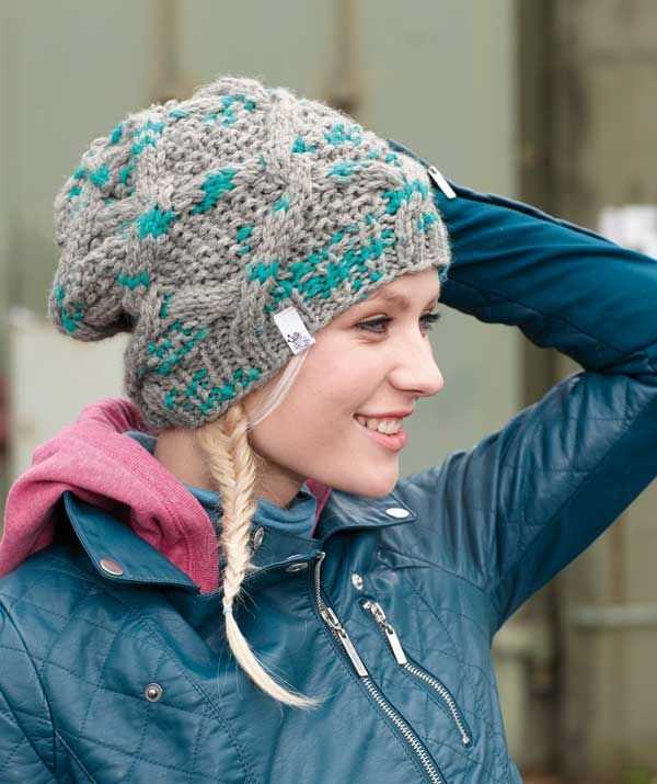 Ladies knitted hat patterns