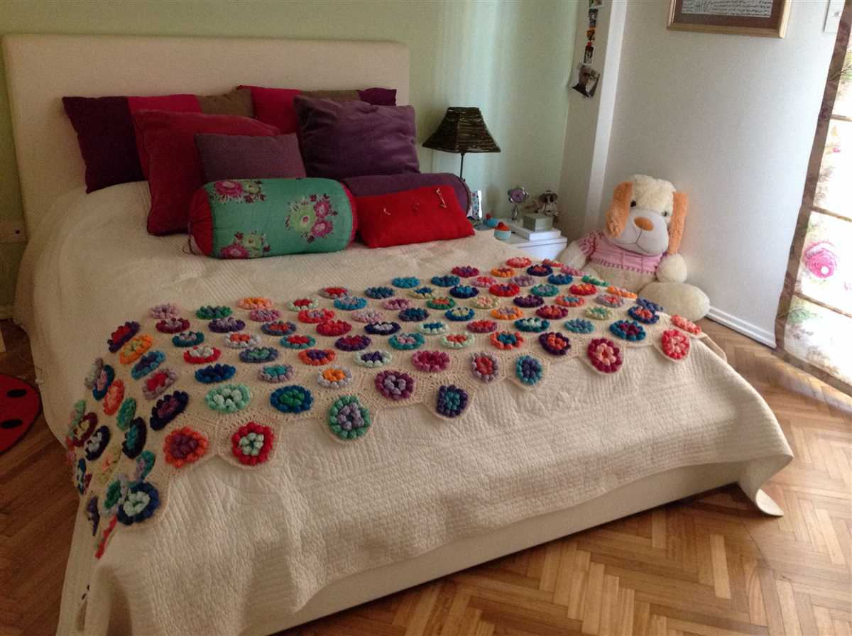 Bed runner knitting pattern