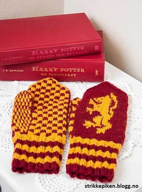 Harry potter knitted hat pattern