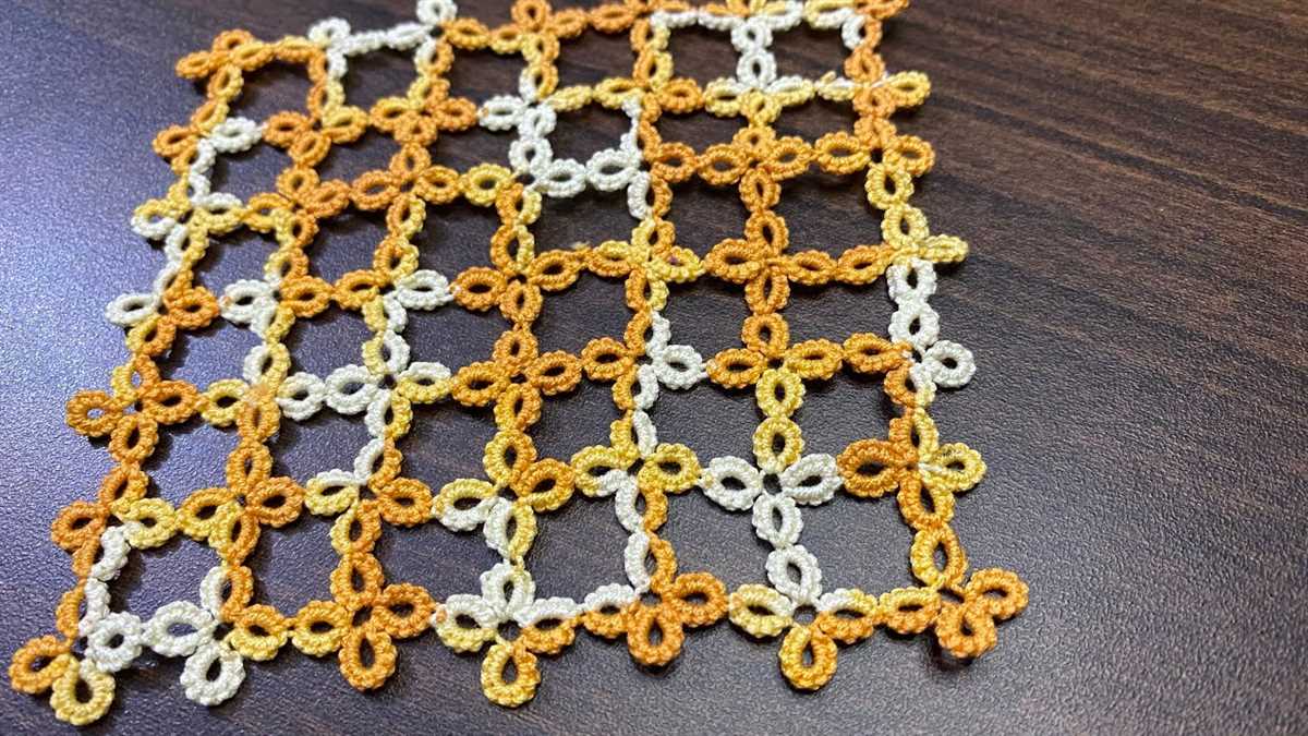 Table mat knitting pattern