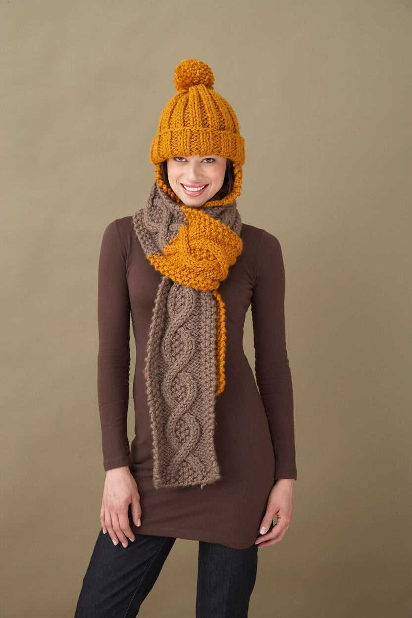 Lion brand wool ease thick and quick knit hat pattern